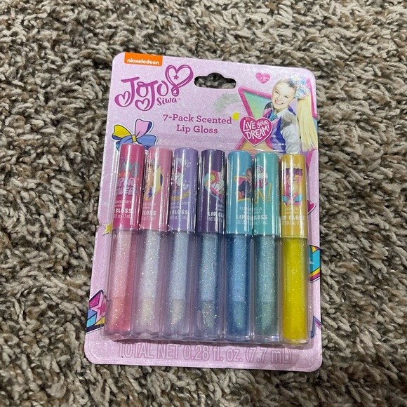 Jojo siwa 7 pack flavored lip gloss - Picture 1 of 1